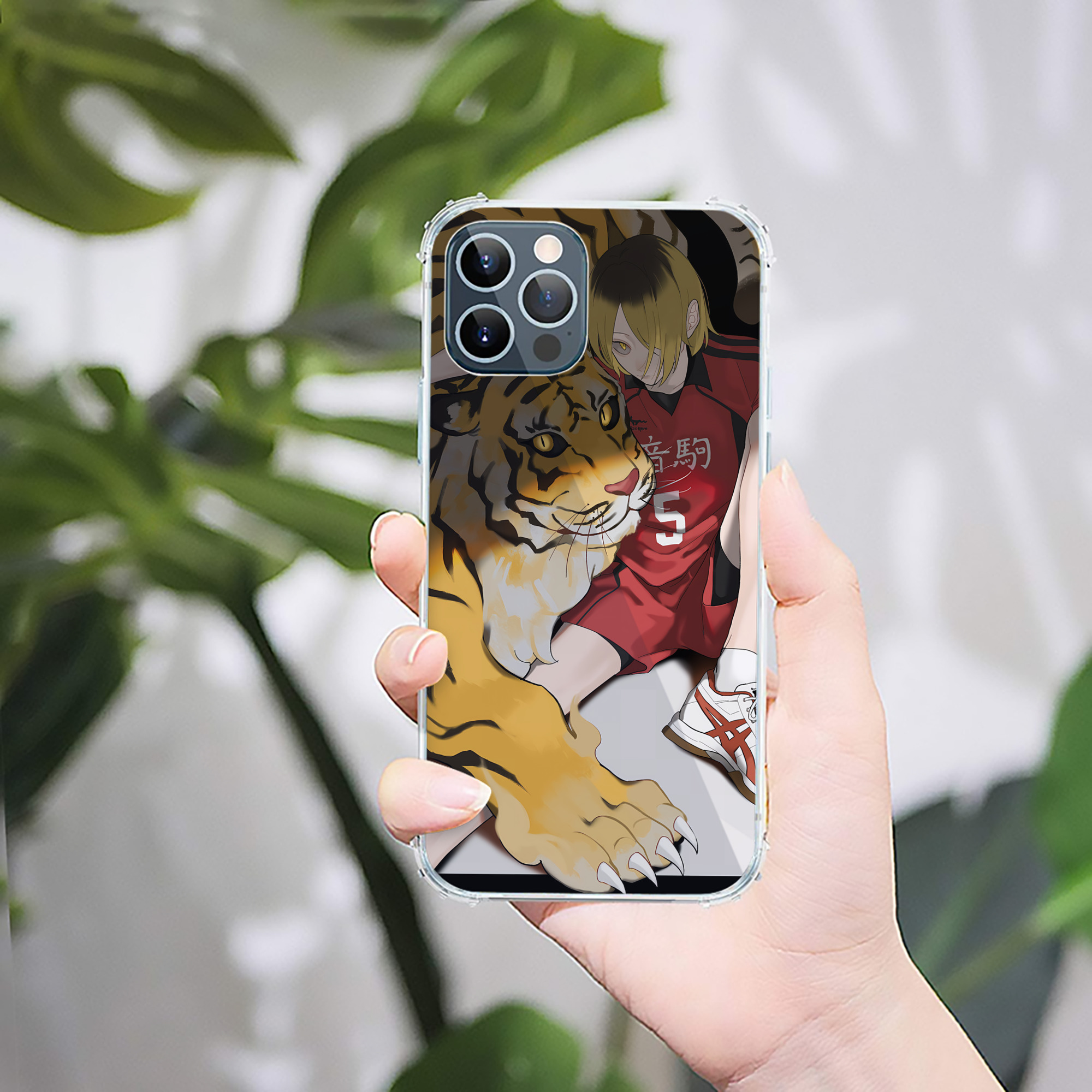 （画像用） ハイキュー!! Haikyu!! 【iPhone 12シリーズ対応】透明スマホケース（クリアソフトケース）